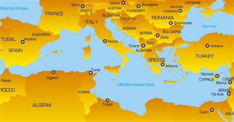 the biggest island mediterranean sea.